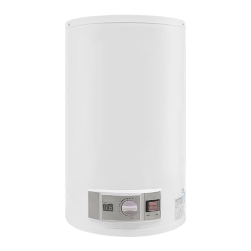 PUDLOR 35 Liter 2000W Elektro Warmwasserspeicher Elektrospeicher Horizontal LED-Bildschirm Vertikal Durchlauferhitzer Elektroboiler Hängespeicher, für Küchen, Toiletten, Friseursalons von PUDLOR