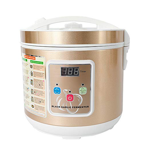 PUDLOR Automatisch Schwarzer Knoblauch Fermenter, 5L Automatische Intelligente Fermentationsbo 90W Knoblauch Werkzeug Machen Automatische Knoblauchherstellungsmaschine mit intelligenter Steuerung von PUDLOR
