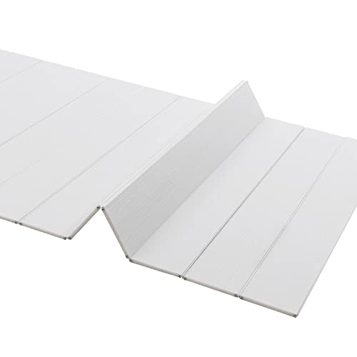 PUDLOR Badewannenabdeckungen 75x170cm Badewannenabdeckung, Faltbare Badewannenablage Staubdichte Badewannenabdeckung Isolierte Badewannenabdeckung PVC Badewannenauskleidung Weiße Badewannenablage von PUDLOR