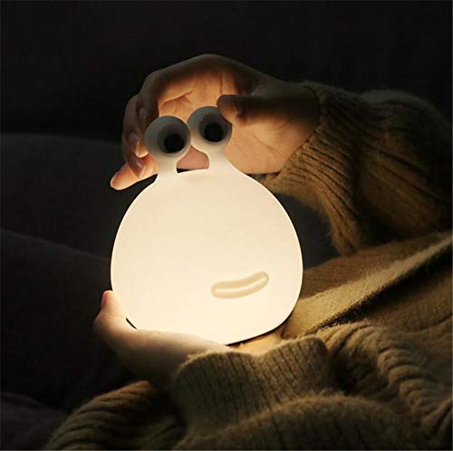PUEKEO Schnecke Nachtlicht Silikon wiederaufladbare Babyschlaflampe Touch Switch Kinder Nachtlicht Dimmbare Nachtlampe Timer PUEKEO Schnecke Nachtlicht Silikon wiederaufladbare Babyschlaflampe Touch Switch Kinder Nachtlicht Dimmbare Nachtlampe Timer von PUEKEO