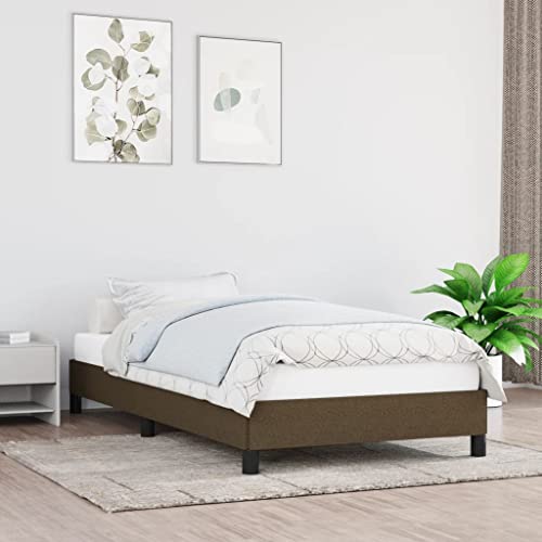 PUEOSZX Bettgestell Federbett Bettgestell Gästebett Schlafzimmer Inneneinrichtung Minimalistisches Design Dunkelbraun 193x93x25cm PUEOSZX Bettgestell Federbett Bettgestell Gästebett Schlafzimmer Inneneinrichtung Minimalistisches Design Dunkelbraun 193x93x25cm von PUEOSZX