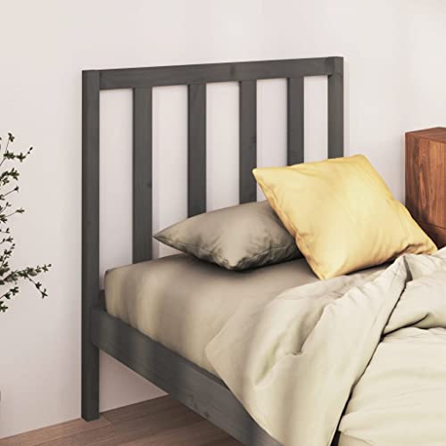 PUEOSZX Kopfteil Bett Panels Gästebett Für Jedes Schlafzimmer Design Unterstützung Bettrahmen Zubehör Grau 81x4x100cm PUEOSZX Kopfteil Bett Panels Gästebett Für Jedes Schlafzimmer Design Unterstützung Bettrahmen Zubehör Grau 81x4x100cm von PUEOSZX