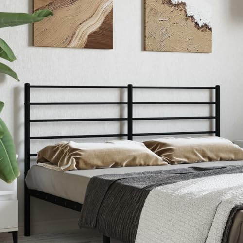 PUEOSZX Kopfteil für Bett Design Paneele Gästebett Rückenlehne für Betten ohne Kopfteil Zubehör für Bettgestell Schwarz 146x3x90cm PUEOSZX Kopfteil für Bett Design Paneele Gästebett Rückenlehne für Betten ohne Kopfteil Zubehör für Bettgestell Schwarz 146x3x90cm von PUEOSZX