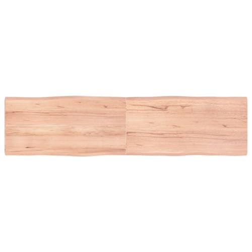 PUEOSZX Multifunktionale Arbeitsplatte, glatte Arbeitsplatte, klassisches Design, für Servicebänke, Werkbänke oder Schreibtische, hellbraun, 160 x 40 x 4 cm von PUEOSZX