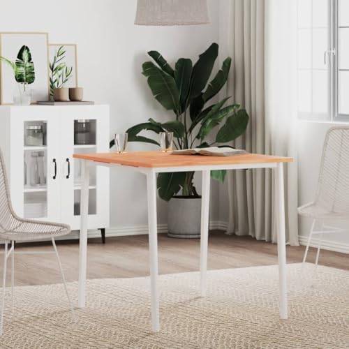 PUEOSZX Multifunktionale Arbeitsplatte glatte Arbeitsplatte quadratische Ersatzplatte für Servicebänke oder Schreibtische klassisches Design Braun 70 x 70 x 1,5 cm von PUEOSZX