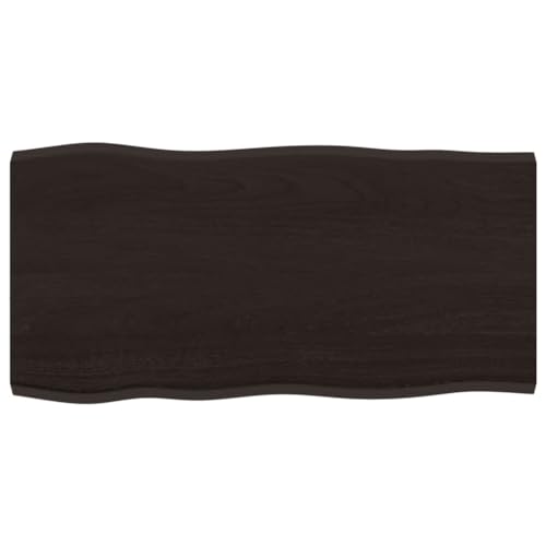 PUEOSZX Multifunktionale Arbeitsplatte mit glatter Arbeitsplatte, klassisches Design, für Servicebänke, Werkbänke oder Schreibtische, Dunkelgrau, 80 x 40 x 2 cm von PUEOSZX