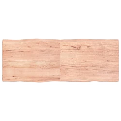 PUEOSZX Multifunktionale Arbeitsplatte mit glatter Arbeitsplatte, klassisches Design, für Servicebänke, Werkbänke oder Schreibtische, hellbraun, 160 x 60 x 4 cm von PUEOSZX