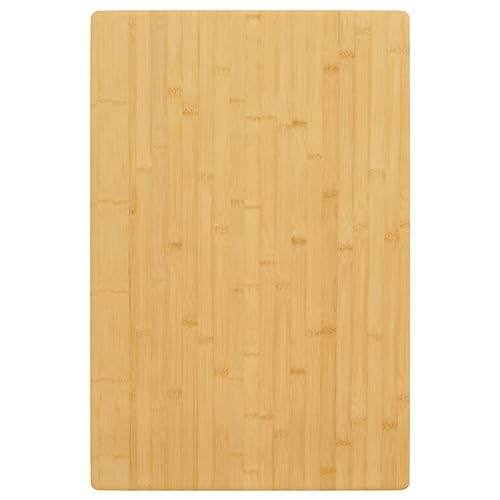 PUEOSZX Multifunktionale Tischplatte für Möbel aus Bambus, rechteckig, klassisches Design, für Servicebänke, Werkbänke oder Schreibtische, braun, 40 x 60 x 1,5 cm von PUEOSZX
