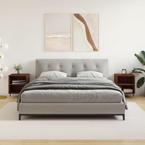PUEOSZX Nachttisch Betttisch 2 Stück Multifunktionale Inneneinrichtung Seitenschrank für Wohnzimmer Schlafzimmer oder Studie Einfaches und kompaktes Design Eiche Braun 40x30x50cm PUEOSZX Nachttisch Betttisch 2 Stück Multifunktionale Inneneinrichtung Seitenschrank für Wohnzimmer Schlafzimmer oder Studie Einfaches und kompaktes Design Eiche Braun 40x30x50cm von PUEOSZX