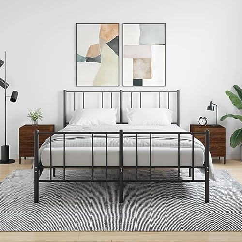 PUEOSZX Nachttisch Betttisch 2 Stück Multifunktionale Inneneinrichtung Seitenschrank für Wohnzimmer Schlafzimmer oder Studie Einfaches und kompaktes Design Eiche Braun 40x35x47,5 cm von PUEOSZX