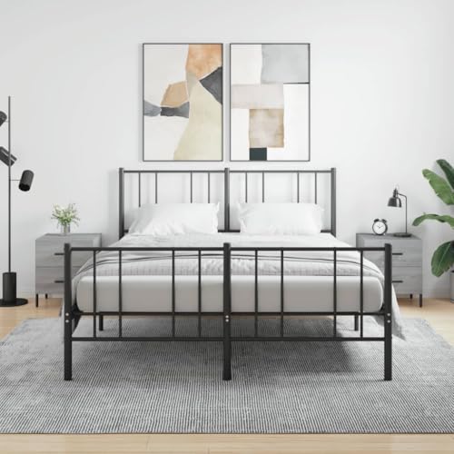 PUEOSZX Nachttisch Betttisch 2 Stück Multifunktionale Inneneinrichtung Seitenschrank für Wohnzimmer Schlafzimmer oder Studie Einfaches und kompaktes Design Sonoma Grau 40x35x47,5 cm PUEOSZX Nachttisch Betttisch 2 Stück Multifunktionale Inneneinrichtung Seitenschrank für Wohnzimmer Schlafzimmer oder Studie Einfaches und kompaktes Design Sonoma Grau 40x35x47,5 cm von PUEOSZX
