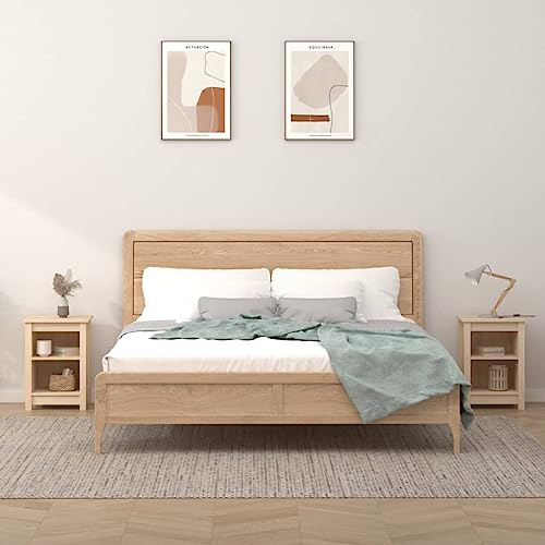 PUEOSZX Nachttisch Betttisch 2 Stück Seitlicher Schrank Multifunktionale Inneneinrichtung für Wohnzimmer Schlafzimmer oder Studie Einfaches und kompaktes Design Braun 40x35x55 cm PUEOSZX Nachttisch Betttisch 2 Stück Seitlicher Schrank Multifunktionale Inneneinrichtung für Wohnzimmer Schlafzimmer oder Studie Einfaches und kompaktes Design Braun 40x35x55 cm von PUEOSZX