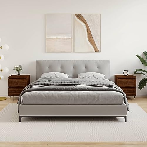 PUEOSZX Nachttisch Betttisch Seitenschrank 2 Stück Multifunktionale Inneneinrichtung für Wohnzimmer Schlafzimmer oder Studie Einfaches und kompaktes Design Eiche Braun 40x35x50cm PUEOSZX Nachttisch Betttisch Seitenschrank 2 Stück Multifunktionale Inneneinrichtung für Wohnzimmer Schlafzimmer oder Studie Einfaches und kompaktes Design Eiche Braun 40x35x50cm von PUEOSZX