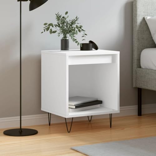 PUEOSZX Nachttisch Multifunktionaler Betttisch Seitlicher Schrank Inneneinrichtung für Schlafzimmer Wohnzimmer oder Studie Einfaches und kompaktes Design Weiß 40x35x50 cm PUEOSZX Nachttisch Multifunktionaler Betttisch Seitlicher Schrank Inneneinrichtung für Schlafzimmer Wohnzimmer oder Studie Einfaches und kompaktes Design Weiß 40x35x50 cm von PUEOSZX