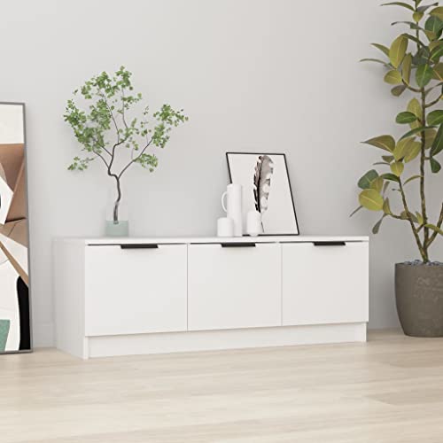 PUEOSZX TV-Schrank Innenmöbel Multimedia-Möbel seitlicher Couchtisch klassisches und elegantes Design TV-Ständer Weiß 102 x 35 x 36 cm PUEOSZX TV-Schrank Innenmöbel Multimedia-Möbel seitlicher Couchtisch klassisches und elegantes Design TV-Ständer Weiß 102 x 35 x 36 cm von PUEOSZX