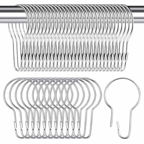 Duschvorhang Ringe,Gardinenringe Duschvorhangringe Edelstahl,50 Stück Duschringe für Duschvorhang Haken für Vorhänge,Silber Vorhangringe Metall Aufhängeringe für Schlafzimmer,Küche 4 x 7 cm Duschvorhang Ringe,Gardinenringe Duschvorhangringe Edelstahl,50 Stück Duschringe für Duschvorhang Haken für Vorhänge,Silber Vorhangringe Metall Aufhängeringe für Schlafzimmer,Küche 4 x 7 cm von PUERHUACI