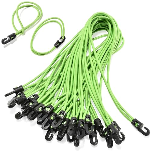 Spanngummis mit Haken 25 cm,25 Stück Expander mit Haken,Planenspanner 4 mm,Grün Gummi Spanngurte mit Haken, Spannfix Planenbefestigung Spannhaken Zeltspanner für Planen Banner Camping Spanngummis mit Haken 25 cm,25 Stück Expander mit Haken,Planenspanner 4 mm,Grün Gummi Spanngurte mit Haken, Spannfix Planenbefestigung Spannhaken Zeltspanner für Planen Banner Camping von PUERHUACI