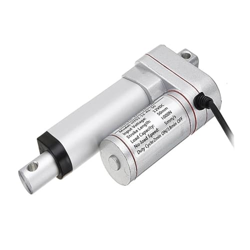DC 12V/24V Elektrischer Linearantrieb 100N/200N/300N/500N/700N/900N/1000N Linearantriebsmotor 20mm 30mm 50mm Hub(Without bracket,100N 100MM PER_24V STROKE 50MM) von PUERLYAR