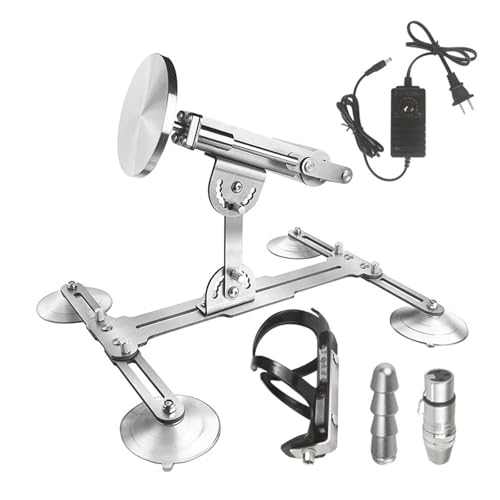 Teleskop-Linearantriebssatz mit Edelstahlhalterung, Hubkolbenantrieb mit hohem Schub und Saugnapf (39 mm) kann zusammengeklappt werden. Schubkraft: 3,5–4 kg(Group 1,UK) von PUERLYAR