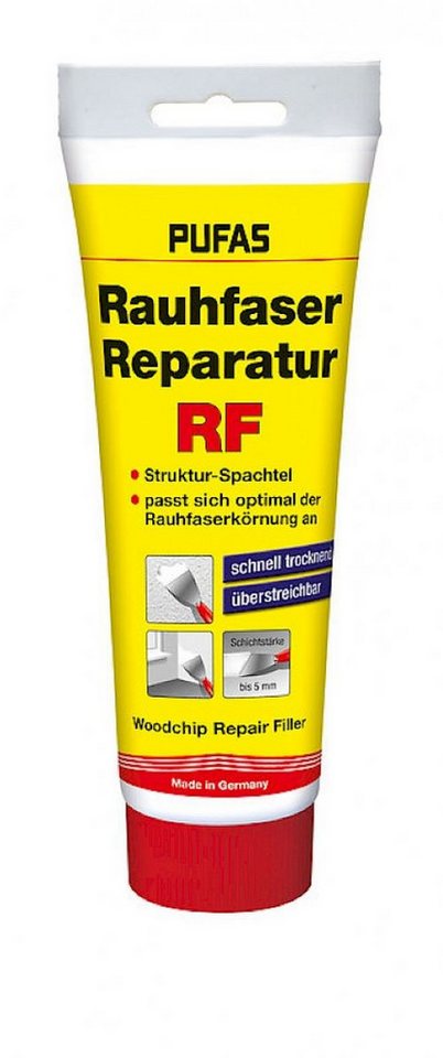 PUFAS Fertigspachtel PUFAS Rauhfaser Reparatur RF 330 g PUFAS Fertigspachtel PUFAS Rauhfaser Reparatur RF 330 g von PUFAS
