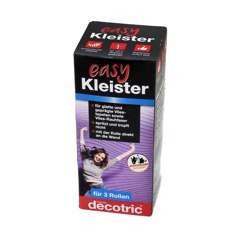 PUFAS Kleister decotric easy Kleister, für Vliestapete 200g für 3 Rollen Vliestapete von PUFAS