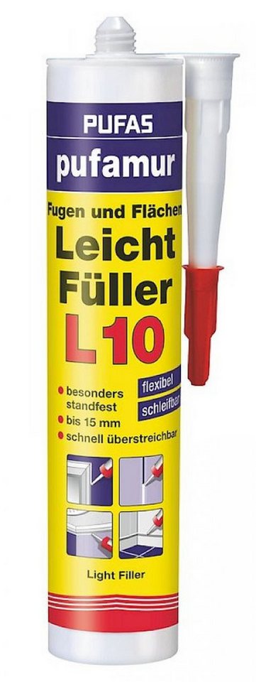 PUFAS Maleracryl pufamur Fugen und Flächen Leichtfüller L10 310 ml PUFAS Maleracryl pufamur Fugen und Flächen Leichtfüller L10 310 ml von PUFAS