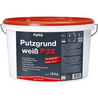 PUFAS Putzgrund P32 weiß fein 8kg 026202000 von PUFAS