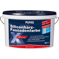 PUFAS Siliconharz-Fassadenfarbe 10 Liter 014004000 von PUFAS