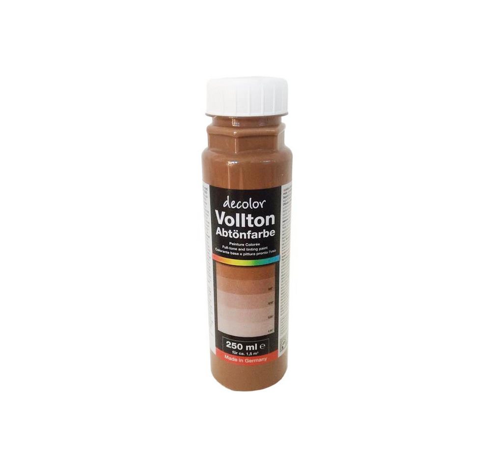 PUFAS Vollton- und Abtönfarbe decolor Abtönfarbe, Zigarrenbraun 250 ml von PUFAS