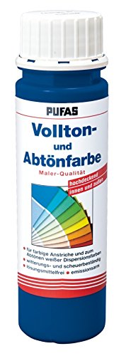 PUFAS Vollton- und Abtönfarben blau 0,25 Liter von PUFAS