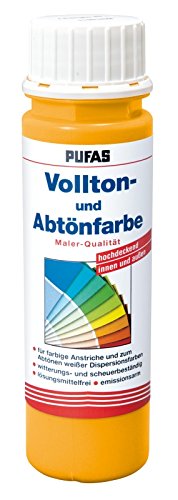PUFAS Vollton- und Abtönfarben gold 0,25 Liter von PUFAS