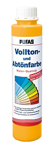 PUFAS Vollton- und Abtönfarben mandarin 0,75 Liter von PUFAS