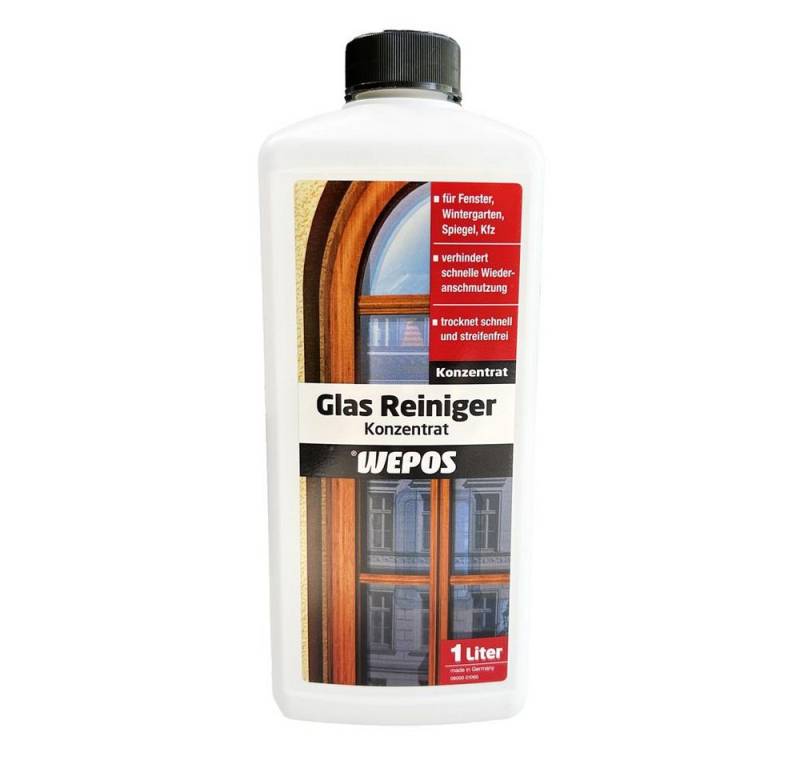 WEPOS CHEMIE GMBH Wepos Profi Glasreiniger 1 Liter Glasreiniger (1000 ml) von WEPOS CHEMIE GMBH