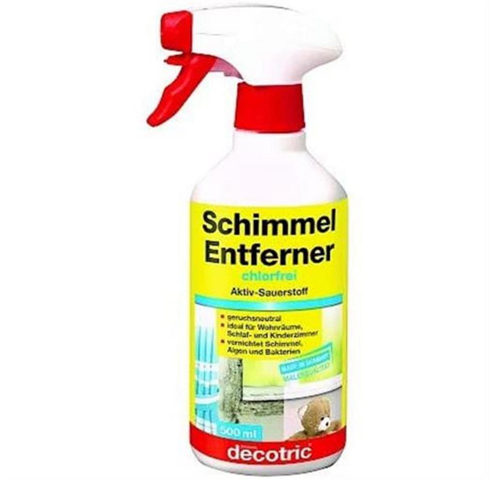 PUFAS decotric Schimmel Entferner chlorfrei Schimmelentferner (Sprühflasche 500 ml) von PUFAS