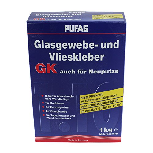 Pufas Glasgewebe- und Vlieskleber GK Ultra 1,0 KG von PUFAS