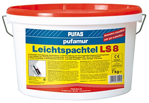 Pufas Pufamur Leichtspachtel 7,000 KG von PUFAS