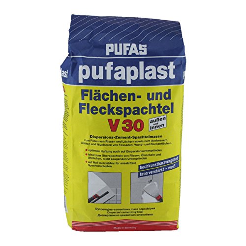 Pufas Pufaplast Flächen- und Fleckspachtel V 30 5,000 KG von PUFAS