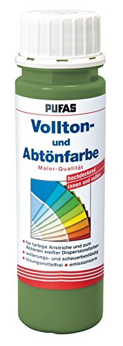 Pufas Vollton- und Abtönfarben chromoxidgrün 0,25 Liter Pufas Vollton- und Abtönfarben chromoxidgrün 0,25 Liter von PUFAS