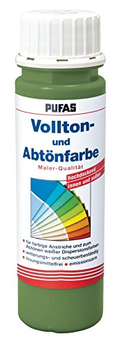 Pufas Vollton- und Abtönfarben chromoxidgrün 0,25 Liter von PUFAS