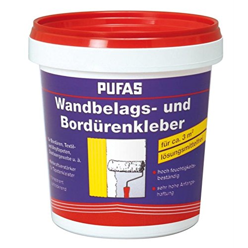 Pufas Wandbelags- und Bordürenkleber 0,750 KG von PUFAS