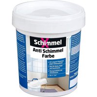 Anti-Schimmel-Farbe 750 ml weiß Anti-Schimmel & Nikotinsperre - Schimmel X von SCHIMMEL X