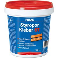 Styroporkleber und Renoviervlies Kleber 1kg 1101000 - Pufas von PUFAS