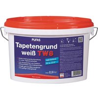 Pufas - Tapetengrund weiß TW8 2,5 Liter 012911000 von PUFAS