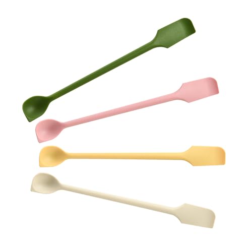 4pcs Silikonspatel Set Einfach Zu Reinigen Zu Reinigen Nicht Schablschaber Flexible Küchenwerkzeug Silikontextur Zum Kochen Und Backen von PUGEOAMN