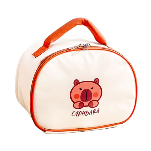 Isolierte Oxford Stoff Capybaras Mittags Lagerbehälter Tragbare Aluminiumfolien Futterbeutel Wasserdichtes Lunchbox von PUGEOAMN