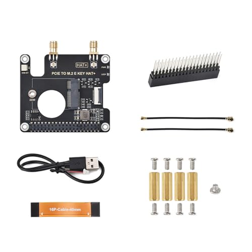 PCIe E Key Hut+ Adapter Board Kompatibel Für Die Adapterplatine Für Die Verbesserung Der Drahtlosen Konnektivitäts USB Auf SH1.0 2Pin von PUGEOAMN