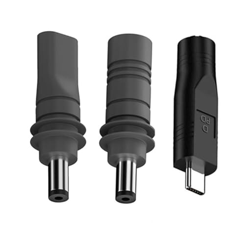 PUGEOAMN 3pcs/Set USB C Männliche Frau Auf DC5.5x2.1mm Ladeadapter Für Kleine Satelliten Funktioniert Mit Typ C PD20V 100W Quelle von PUGEOAMN