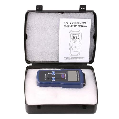 Solarstrahlungsdetektoren Solarstrahlung Messgerät SM206 Digital Solar Power Meter Sun Light Strahlungstests von PUGEOAMN