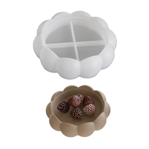 Wiederverwendbare Silikonform Crafting Formenblumenform Schmuckschalen Formen Silikonstextur Für Zuhause Und Gegenwart Geeignet von PUGEOAMN