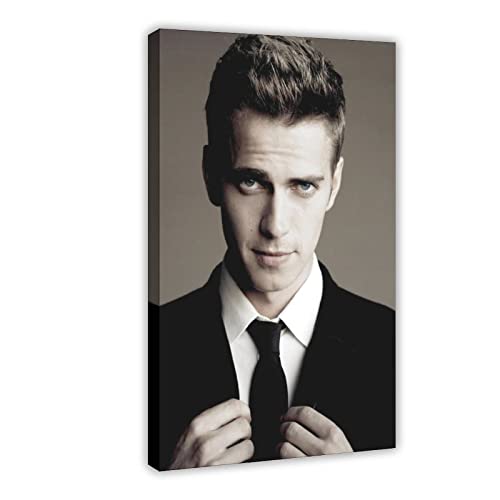 Schauspieler Hayden Christensen 8 Leinwandposter Wandkunst Dekor Bild Gemälde für Wohnzimmer Schlafzimmer Dekoration Rahmen: 30 x 45 cm von PUGOIL